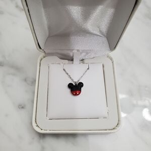Mickey Mouse Pendent on Stainless Steel Chain